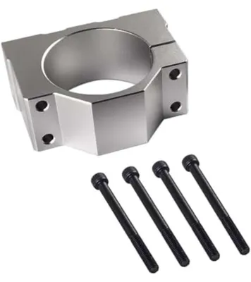 Productafbeelding van Aluminium Spindle Clamp - Sterk en Duurzaam - Zilver - Set van 5