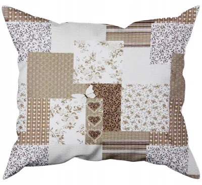 Produktbild von Nyks Kissenbezug Baumwolle Kora 70x80 cm Patchwork