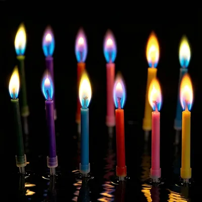 Immagine prodotto di Candeline per compleanno - Candeline magiche per "Buon Compleanno", ideali per torte, bambini e adulti (18 fiammelle)