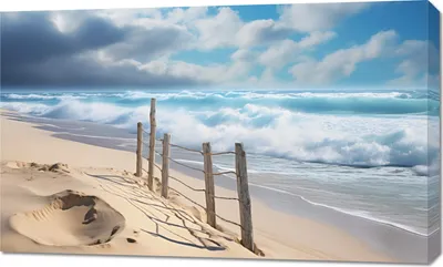 Produktbild von Bild 100x60cm Ozeanflüstern