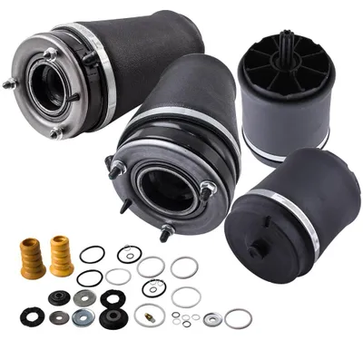 Image de 4 soufflets de suspension pneumatique avant et arrière (gauche et droite) pour Land Rover Range Rover L322