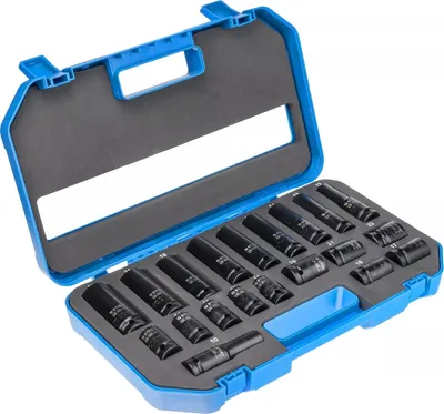 Produktbild von STIX Schlagschrauber Steckschlüssel Satz 20-tlg 1/2" Cr-Mo Steckschlüsselsatz Nüsse