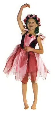 Produktbild von Waldfeenkleid weinrot Grösse M (4 Jahre)