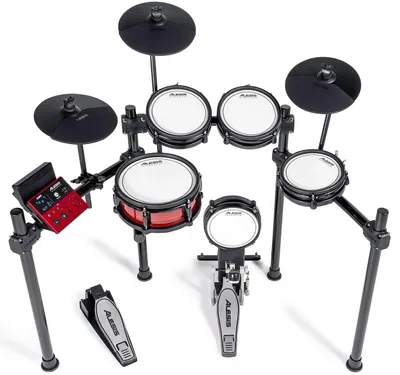 Immagine prodotto di Batteria elettronica Alesis Nitro Pro con pad silenziosi a rete a doppia zona