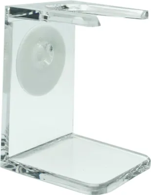 Produktbild von Golddachs Rasierpinsel-Halter, Kunststoff glasklar