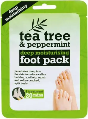 Produktbild von Feuchtigkeitssocken - Teebaum & Pfefferminze