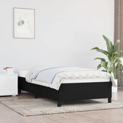 Immagine prodotto di The Living Store struttura letto nera 90x200 cm in tessuto