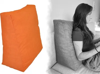 Obrázek produktu pro Relaxační polštář - oranžový melír
