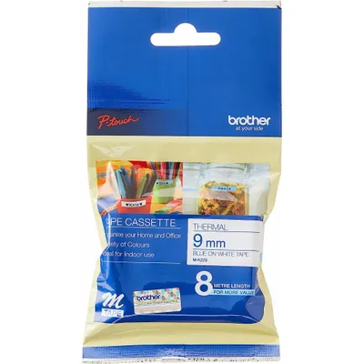 Produktbild von Brother M-K223B, Blau auf weiss, M, China, 5 Jahr(e), Brother, P-Touch PT-55, PT-65, PT-75, PT-85, PT-BB4