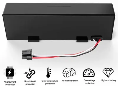 Produktbild von Ersatzakku für Saugroboter - Li-Ion Akkupack 18650 4S1P - 2600mAh Kapazität - kompatibel mit Vacuum-Mop P