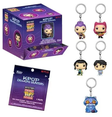 Zdjęcie produktu dla Breloczek KPop: Demon Hunters - (wybór losowy) (Funko)