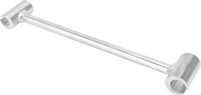 Image de Outil de réglage de charnières pour portes lourdes - Clé à double fourchette - Acier allié - Réglage précis - Durable et robuste