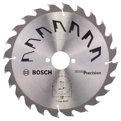 Produktbild von Kreissägeblatt PRECISION D= 190 mm, Bohrung= 30 mm, Z= 24