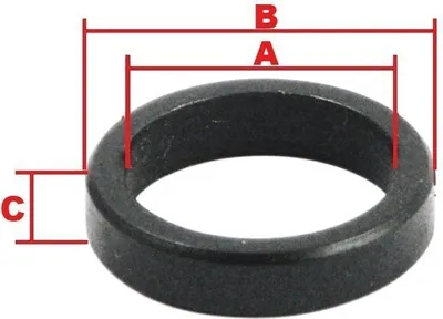 Produktbild von BestPrice Distanzring Drosselring 20 x 25 x 5 mm kompatibel mit Piaggio, GY6-Motor