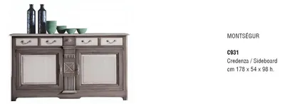 Produktbild von Kommode Anrichte Schrank Garderobe Sideboard Möbel Holz Kommoden Luxus