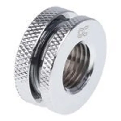 Obrázek produktu pro Alphacool 17423, Spojka, Mosaz, Chrom, 1/4", 25 mm, 12 mm