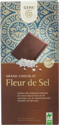 Produktbild von Grand Chocolat - Fleur de Sel 100g