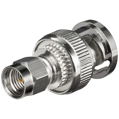 Image de goobay SMA Stecker auf BNC Stecker für RG 174/U Kabel (Bulk)