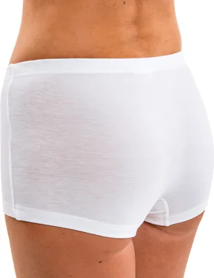 Produktbild von HERMKO 5700 Damen Panty aus anschmiegsamer Baumwolle / Elasthan, Farbe:weiß, Größe:44/46 (L)