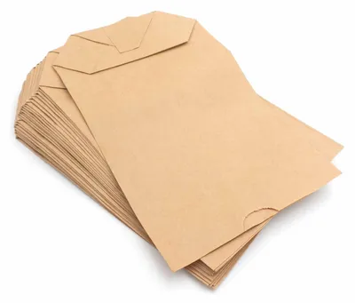Produktbild von Vintageparts Bodenbeutel Kraftpapier Braun 9x5x21 cm 24 Stück Adventskalender