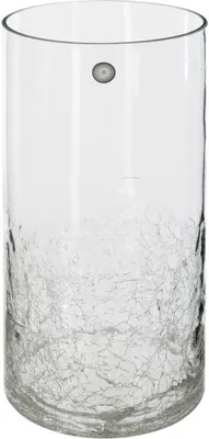 Produktbild von Zylindervase craquelé-glas h30cm  - Atmosphera créateur d'intérieur