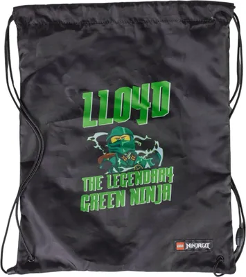 Produktbild von Schuhbeutel "Ninjago Lloyd", schwarz, LEGO 20286-2508