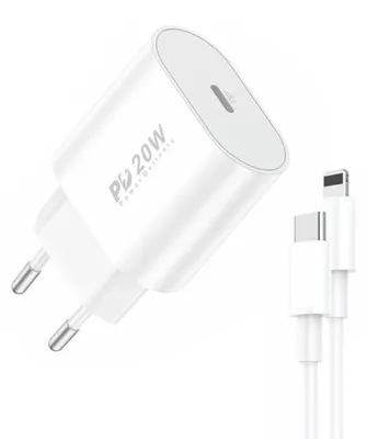 Produktbild von Ladegerät Ladekabel Iphone Schnellladegerät Adapter Usb C Power Netzteil Kabel