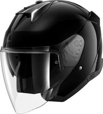 Produktbild von Shark Skwal i3 Jet Blank Jethelm, schwarz, L (59/60)