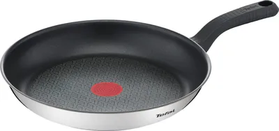 Produktbild von Tefal G72605, Allzweckpfanne, Schwarz, Edelstahl, Edelstahl, Titan, 175 °C, Thermo-Punkt