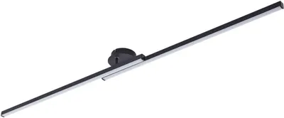 Produktbild von Lindby LED-Deckenleuchte Aurendor, 135 cm, schwarz, Metall