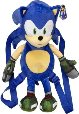 Obrázok produktu pre Plyšový ruksak Sonic