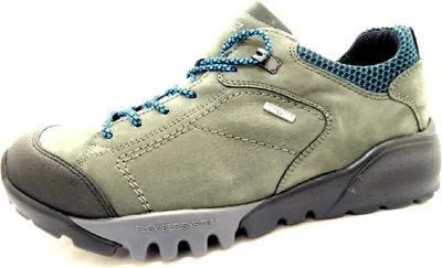 Produktbild von Waldläufer H-Fritz Outdoor, Halbschuh, Gummi Denver Sport-Net schw. basalt türkis, Weite H 729950-302-247 44 1/2