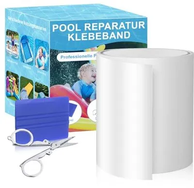 Produktbild von Reparaturset für Schwimmbecken - Selbstklebend, Unterwasser, Wasserdicht