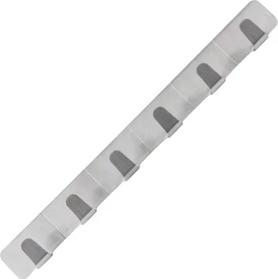 Produktbild von Fackelmann Klebehaken-Leiste, 6 Haken selbstklebend 24 x 2,6 x 1,7 cm