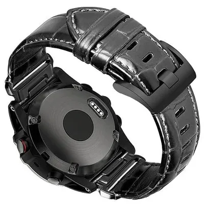 Zdjęcie produktu dla Pasek bransoletka skóra bydlęcia 22MM do fenix 8 7 6 5 forerunner 965