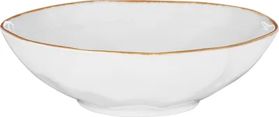 Obrázok produktu pre Sľudové dekorácie Misa Tabo - H9 x Ø31 cm - biela