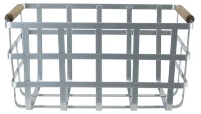 Produktbild von Industrieller Drahtkorb/Aufbewahrungskorb Metall 31 x 18 x 16 cm