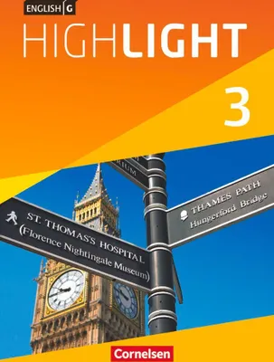 Produktbild von English G Highlight 03: 7. Schuljahr. Schülerbuch Hauptschule