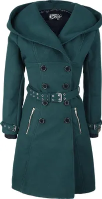 Produktbild von Vixxsin Wintermantel Damen Decay Coat Petrol M