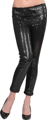 Produktbild von Leggings Pailletten schwarz Größe: M