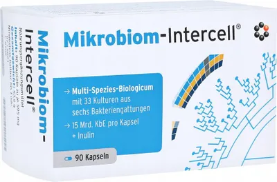 Produktbild von Mikrobiom-Intercell Probiotika 15 Milliarden 33 Stämme