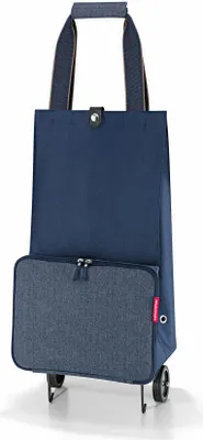 Produktbild von Reisenthel Foldabletrolley 30l Einkaufstrolley Blau  Blau One Size