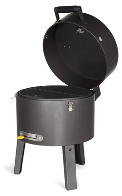 Produktbild von Boretti TONELLO, Grill, Holzkohle, Balcone, Draußen, Fass, Rost, Schwarz