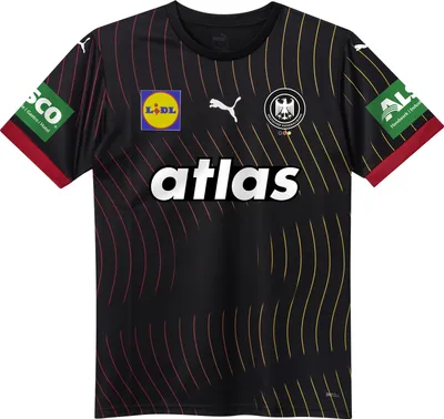 Produktbild von Puma DHB Auswärtstrikot 2025, schwarz, XXL, Herren