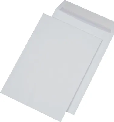 Produktbild von SECURITEX Versandtasche B4 weiß ohne Fenster 130 g/qm 5 Versandtaschen