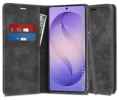Produktbild von Techsuit – Confy Cover Hülle für Samsung Galaxy S26 Ultra – schwarz