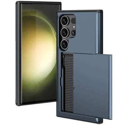 Immagine prodotto di imoshion Cover posteriore con scomparto per carte Samsung Galaxy S24 Ultra - Blu scuro