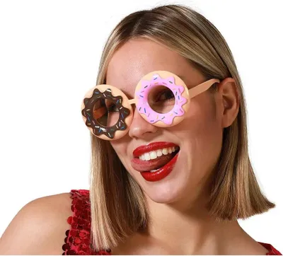 Produktbild von Atosa Donuts Brille Lila  Lila One Size
