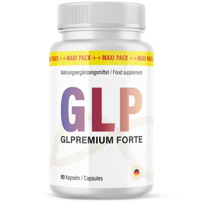 Produktbild von Glpremium Forte Kapseln | Für deine tägliche Balance | Mit Apfelessig, Guarana & Sanddorn | Inhalt 90 Kapseln