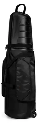 Immagine prodotto di Borsa da golf da viaggio - Borsa rigida per golf - Realizzata in tela - Adatta per viaggi in aereo - Per mazze da golf - Colore nero